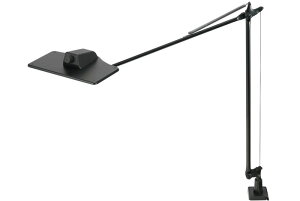 SWAN�@EXARM OLED�@LED�f�X�N���C�g�@�N�����v�^�C�v�@�_�C�����X�C�b�`�@���i�K����(0�`100��)�@�u���b�N�@10W�@200lm�@4000K�@LEX-3100BK