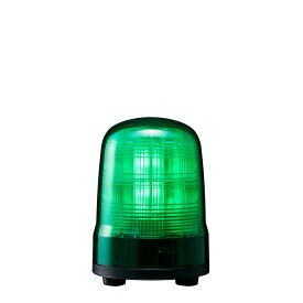 パトライト　LED回転灯（モータレス回転灯） SF　AC100〜240V　8．5W　φ100mm　グリーン（緑色）　キャブタイヤコード・3点ボルト足取付　SF10-M2JN-G ※受注生産品