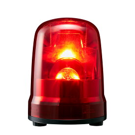パトライト　LED回転灯（ブラシレスモータ） SK　AC100V　3．0W　φ150mm　レッド（赤色）　ACプラグ付コード　SKP-M2-R