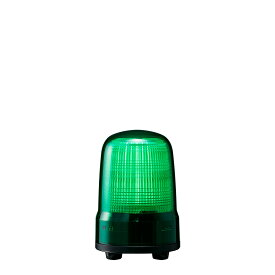 パトライト　LED表示灯 SL　DC12〜24V　2．9W　φ80mm　グリーン（緑色）　キャブタイヤコード・3点ボルト足取付　SL08-M1JN-G