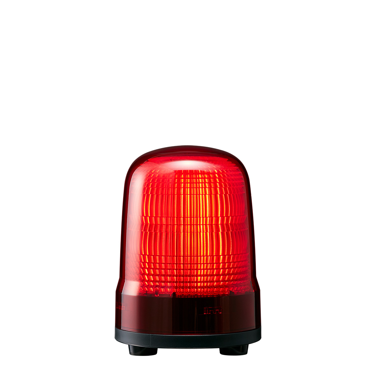種類豊富な品揃え パトライト　ＬＥＤ表示灯 SL　ＤＣ１２〜２４Ｖ　２．９Ｗ　φ１００ｍｍ　レッド（赤色）　キャブタイヤコード・３点ボルト足取付　SL10-M1JN-R
