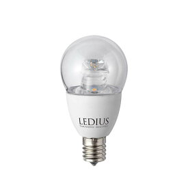 タカショー　LEDIUS（レディアス）　LED電球　ミニクリプトン形　3型　クリア　E17(E-17)　光源色:電球色　コード:75916300　HMB-D47T