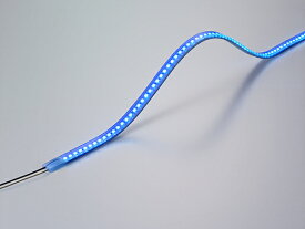 DNライティング　軒下用フレキシブルLEDモジュール　FX50-LED-WP　トップビュー　電源装置別売　IP64　本体2540mm　青色（ブルー）　FX50-LED2500B-WP ※受注生産品