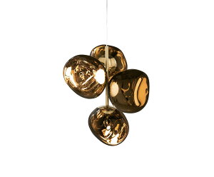 Tom Dixon�@�g���E�f�B�N�\���@�V�����f���A�@MELT MINI CHANDELIER�i�����g�~�j�V�����f���A�j�@�ȈՎ�t/���|�V�[�����O�i���|���[�[�b�g/�n���K�[�t�̂݁j�@��i����3200lm�@����LED24W�@3000K�@�u