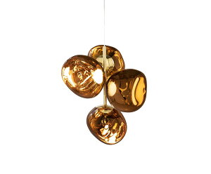 Tom Dixon�@�g���E�f�B�N�\���@�V�����f���A�@MELT MINI CHANDELIER�i�����g�~�j�V�����f���A�j�@�ȈՎ�t/���|�V�[�����O�i���|���[�[�b�g/�n���K�[�t�̂݁j�@��i����3200lm�@����LED24W�@3000K�@�S