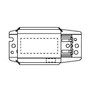 パナソニック グロー式(スタータ形)蛍光灯用安定器 FL15 1灯用 100V 60Hz 半田レス端子(SL端子)付 FZ15111294SW(GX1511MA-15)