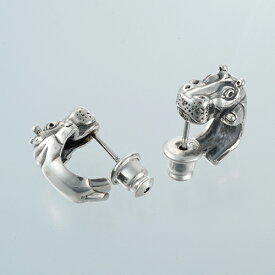 かばピアス カバ 耳飾り フープ シルバーアクセサリー 動物モチーフ SILVER925 女性 男性 プレゼント ギフト対応 レディース メンズ 大人 可愛い かわいい 誕生日 オシャレ 贈り物