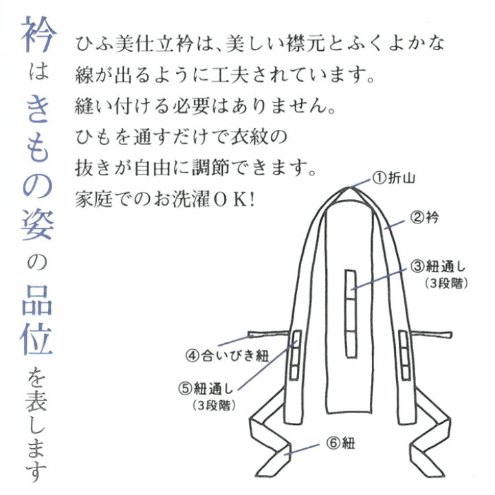 楽天市場】【10】 美容衿 【 日本製 】 通年 白 仕立て衿 レギュラー 