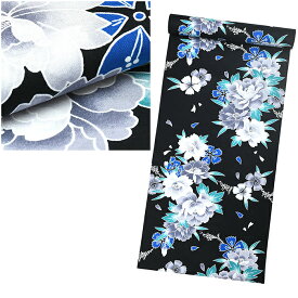 ※未仕立て 【 綿100％ 】 浴衣 反物 日本製 レディース ゆかた反物 【 夏祭り 】 花火 ゆかた 大胆 浜松織物 小巾 教材 ゆかた生地 教材浴衣 反物 販売 家庭科 被服 学生【メール便不可】ytn-554（2）