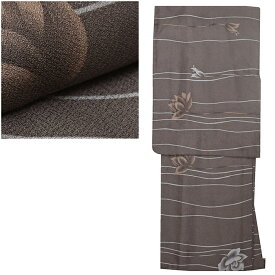 【10】22940 洗える 着物 単衣 【 Lサイズ 】 単衣着物 【 春 / 秋 】仕立上り 洗える 着物 レディース 女性 仕立上り着物 和服 和装 小紋 カジュアル 普段着 ひとえ 単衣仕立て きもの キモノ 和装 【 L 】 hppk856-L（1）