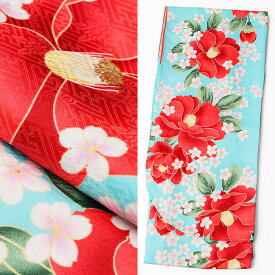 【HL】二尺袖着物【Lサイズ Fサイズ】【卒業】着物レンタルより安い！袴 振袖 二尺袖 卒業式 小学生 高校生 大学生 専門 短大 袴セット 単品 セット ショート丈 ni-136（1）