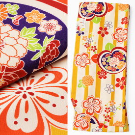 【ワゴンセール】 ※難あり※ レトロモダン 二尺袖着物【S/F/L】【卒業】着物レンタルより安い！袴 振袖 二尺袖 小振袖 卒業式 小学生 高校生 大学生 専門 短大 袴セット 単品 セット 大正ロマン 古典【京のちたる】ni-153（0-1）