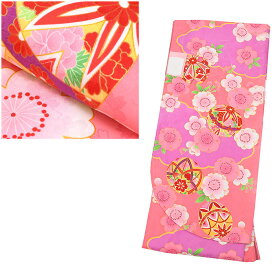 52800 二尺袖着物 単品 販売 地紋入【 Lサイズ Fサイズ 】【 卒業 】 卒業式 着物 単品袴 二尺袖 小振袖 小学生 ジュニア 高校生 大学生 専門 短大 袴セット 単品 セット 女性 レディース 大正ロマン 古典 ピンク ni-344「1」