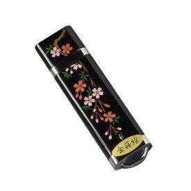 漆器（蒔絵）仕上げ USBフラッシュメモリー・しだれ桜【UM002】16GB