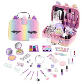 メイクセットおもちゃ 女の子 28点セット コスメごっこセット ままごと セット ドレッサー コンパクトお化粧おもちゃセット 女の子 子供 なりきり ごっこ遊び 誕生日 クリスマス プレゼント 5 6 7 8 9 10 11 12歳