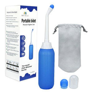 携帯ビデ おしり洗浄 シャワートイレ 高水圧 全面グリップ 大容量 400ml 軽量