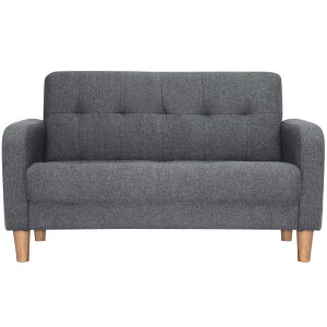 ソファー 二人がけソファー 2人掛け 幅105cm高さ12cmリビングソファ 肘付き ロボット掃除機も通れる かんたん組立 1人用にも おしゃれ かわいい 東京倉庫から発送