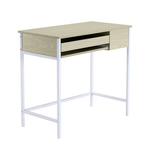 【新品登場】【ナチュラル】パソコンデスク 引き出し付き 収納台 pcデスク 机 大理石柄 おしゃれ キーボード付 ミシン台 学習机 勉強机 新作