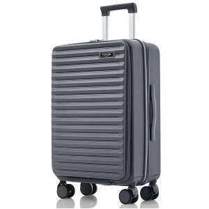 スーツケース MSサイズ フロントオープン 機内持ち込み キャリーバッグ USBポート付き ドリンクホルダー付き かわいい ストッパー付き ダブルキャスター 軽量 静か 女性 頑丈 海外 4日〜7日用