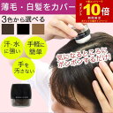 【P最大13倍★2/15限定】白髪隠し 白髪かくし パウダー シャンデル ぽんぽん ヘアパウダー P 選べる3種類のカラー 白…