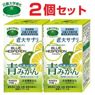 【エントリーでP10倍】近大サプリ ブルーヘスペロン キンダイ 青みかん 270粒 2箱セット