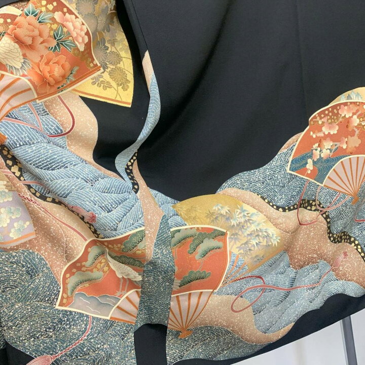 楽天市場】羽織 黒留袖 リメイク アンティーク 大正ロマン 古着 : 和衣 