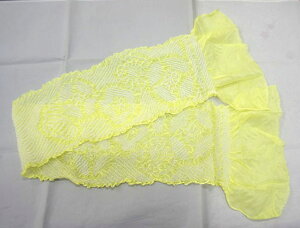 正絹 七五三 絞り 753 帯揚げ 子供用 7歳 七歳 帯上げ 祝い着用 帯揚 正月 ひな祭り 和装小物 黄色 イエロー 長さ約95cm 巾約15cm 小物作り、手芸用にもおススメ 店頭見切り品