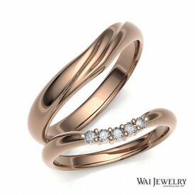 選べる金種K18YG/K18PG 結婚指輪 マリッジリング ペアリング 2本セット ゴールドk18yg 高品質ダイヤモンド 贈り物 シンプル 自社国内で大切に丁寧にお創り致します。ゴールド ペア 18金 母の日 父の日 ペアギフト