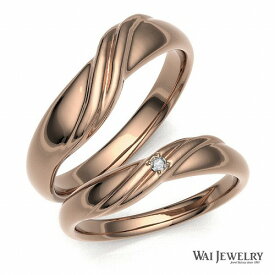 選べる金種K18YG/K18PG 結婚指輪 マリッジリング ペアリング 2本セット ゴールドk18yg 高品質ダイヤモンド 贈り物 シンプル 自社国内で大切に丁寧にお創り致します。【送料無料】太め イエローゴールドリング 母の日 父の日 ペアギフト