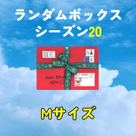 ランダムボックス　【シーズン20】　Mサイズ　手帳　コラージュ　素材　ステッカー　ヴィンテージ　シール　海外　大容量