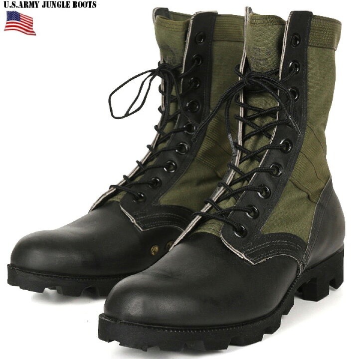 楽天市場】希少 実物放出品 新品 米軍NAM戦 ODジャングルブーツ 