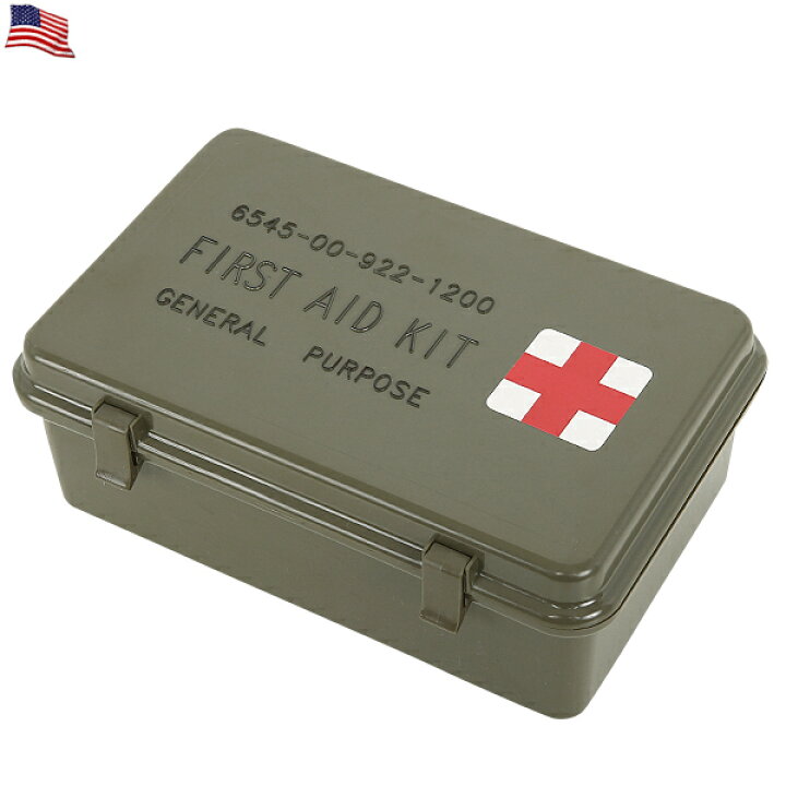 楽天市場】実物 新品 米軍FIRST AID KIT MEDICALボックス【クーポン  