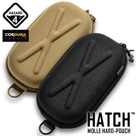 クーポンで最大15%OFF★HAZARD4 ハザード4 HATCH MOLLE HARD-POUCH（ハッチ モール ハードポーチ） BLACK/COYOTE/ ハザードフォー ミリタリー ミリタリー バッグ【T】