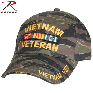 N[|ōő18%OFFROTHCO XR Deluxe Low Profile Vietnam Veteran Insignia Cap Tiger Stripe y9494z /~^[ R YyTz