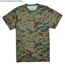 クーポンで最大15%OFF★ROTHCO ロスコ DIGITAL CAMO トレーニング用Tシャツ/ ミリタリー 春【T】