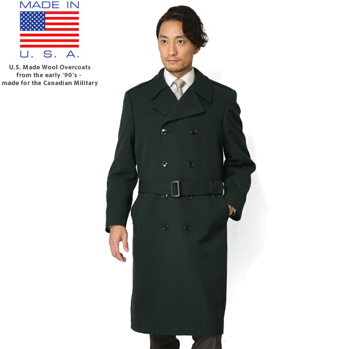 楽天市場】実物 新品 カナダ陸軍 ARMY オーバーコート MADE IN USA 