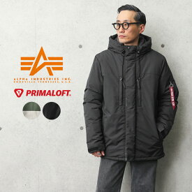 【あす楽】ALPHA アルファ TA0645 AVALANCHEパーカ PRIMALOFT（プリマロフト）【Sx】｜中綿ジャケット マウンテンパーカー ミリタリージャケット アウター ブランド おしゃれ 防寒 カジュアル アウトドア【T】【クーポン対象外】