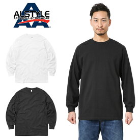 クーポンで最大18%OFF★【メーカー取次】ALSTYLE アルスタイル 1304 クラシック L/S クルーネックTシャツ【S～XLサイズ】【ネコポス便対応】【T】