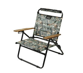 AS2OV アッソブ 392100CAMO RECLINING LOW ROVER CHAIR リクライニング ローバーチェア ツリーカモ【個別送料】【一部離島配送不可】【クーポン対象外】【T】｜椅子 イス キャンプ アウトドア 持ち運び 折り畳み コンパクト 迷彩 カモ柄 おしゃれ