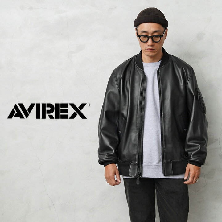 楽天市場】AVIREX アビレックス 7833250074 LEATHER TYPE（レザー 