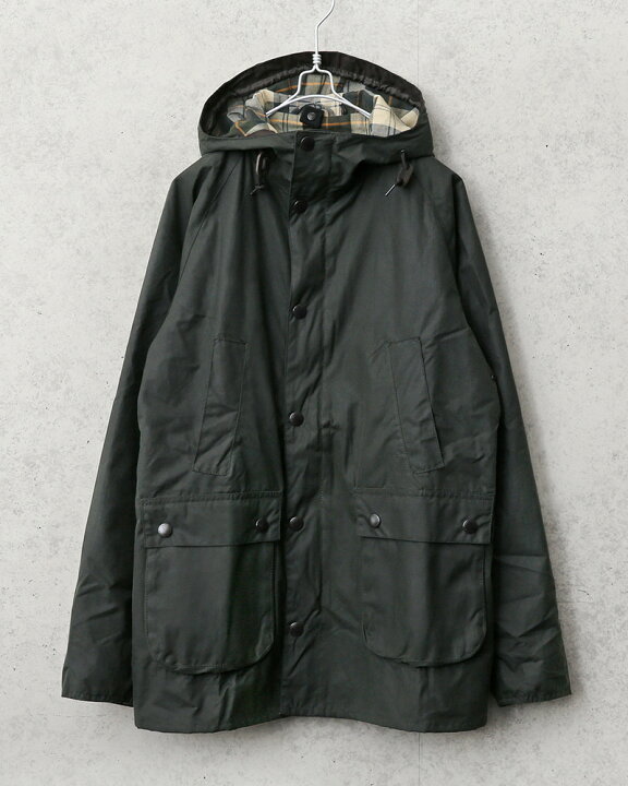 楽天市場】取扱店舗限定モデル Barbour バブアー MWX1369 HOODED 