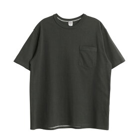 クーポンで最大15%OFF★【あす楽】メンズ Tシャツ / BARNS OUTFITTERS バーンズ アウトフィッターズ BR-8305 OE天竺 半袖 クルーネックTシャツ 日本製【T】【Sx】 / トップス ポケットTシャツ ポケTEE 大きいサイズ 白 黒 くすみカラー 無地