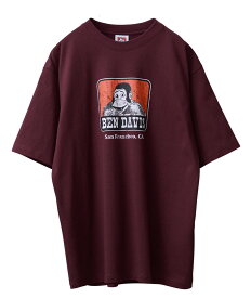 【最短即日発送】BEN DAVIS ベンデイビス C-25580017 CRUMBLE ICON TEE クランブル アイコン S/S Tシャツ【クーポン対象外】【T】｜半袖 メンズ アメカジ ファッション ヘビーウェイト コットン カジュアル ストリート トップス ブランド おしゃれ