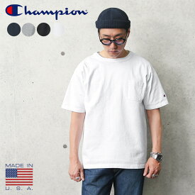 【あす楽】Champion チャンピオン C5-B303 T1011 ポケットTシャツ MADE IN USA　/ ティーテンイレブン ヘビーウェイト ポケT 丸胴 肉厚 厚手 丈夫 アメリカ製【クーポン対象外】【T】