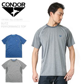 【あす楽】CONDOR コンドル 101103 BLITZ PERFORMANCE TOP Tシャツ【クーポン対象外】ミリタリー 軍物 メンズ【T】