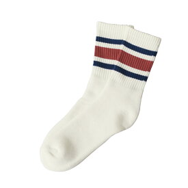 【あす楽】クーポンで最大18%OFF★DECKA デカ 80's Skater Socks Short Length スケーターソックス ショートレングス 日本製【T】｜ラインソックス クルーソックス 靴下 メンズ レディース パイル レトロ おしゃれ ブランド