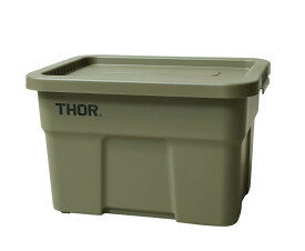 DETAIL INC. ディテールインク THOR LARGE ソーラージ TOTES WITH LID コンテナボックス 22L【クーポン対象外】【T】