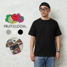 【あす楽】FRUIT OF THE LOOM フルーツオブザルーム 14668900 ヘビーオンス S/S パック クルーネック Tシャツ【T】