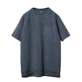 Good On グッドオン GOST-1101 S/S ヘビー ラグラン ポケットTシャツ 日本製【Sx】【T】｜メンズ レディース トップス 半袖 Tシャツ ヘビーウェイト ヘビーオンス 厚手 米綿 USAコットン アメカジ 無地 ブランド おしゃれ 顔料染め