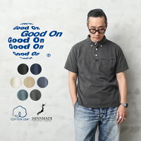Good On グッドオン
GOST-1103 S/S ポロシャツ 日本製